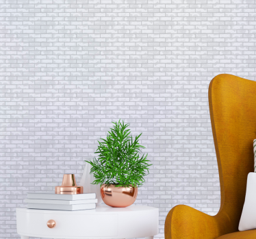Papel mural ladrillos ladrillo minimalista - TenVinilo