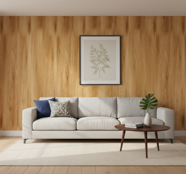 Papel mural madera fondo realista - TenVinilo