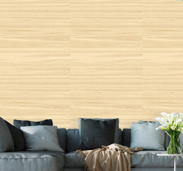 Papel mural madera textura de madera clara - TenVinilo