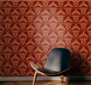 Papel pintado clásico Diseño "pugin" - TenVinilo