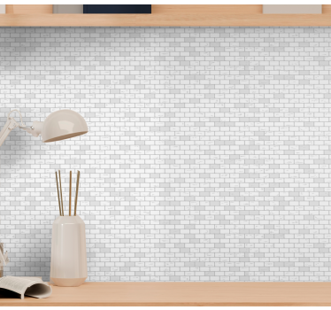 Papel pintado efecto ladrillos Patrón de ladrillo elegante - TenVinilo